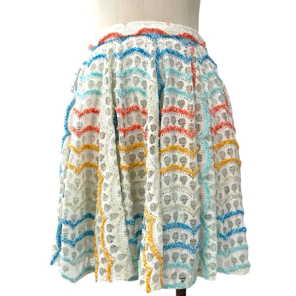 Eva Franco- Multi Flared Skirt Size 0
